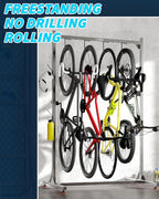 aluminum alloy freestanding bike rack for 4 bikes, package contents