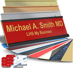 Personalized Name Plate with Choice of Mounting Holders by LHS+My+Business