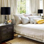 GO&SO Black Velvet Lamp Shades - Image 7
