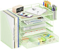 OPNICE Desk Organizer, 5-Tier Paper File Organizer by OPNICE