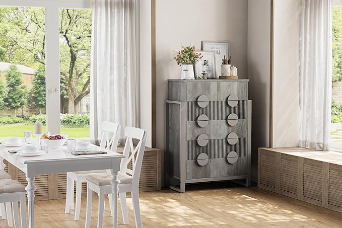 LGHM Fluted Dresser for Bedroom - Image 9
