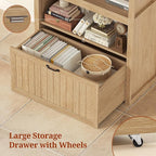 81" Tall Arched Cabinets, Bookcase - Image 3