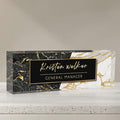 Desk Name Plate Personalized, Custom Name Plates by SalaGraphics