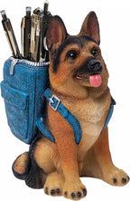 Photour Cute Dog Pen Holder for Desk, Pencil Holder, Creative Desktop Pen by Photour