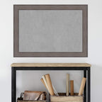 Amanti Art Grey Framed Magnetic Board 29x41 Large Vision Board - Image 6