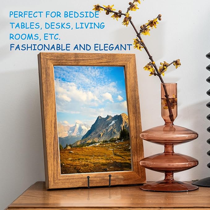 Decolore 5 Pack 12 Inch Black Picture Stands Plate Stands - Image 7