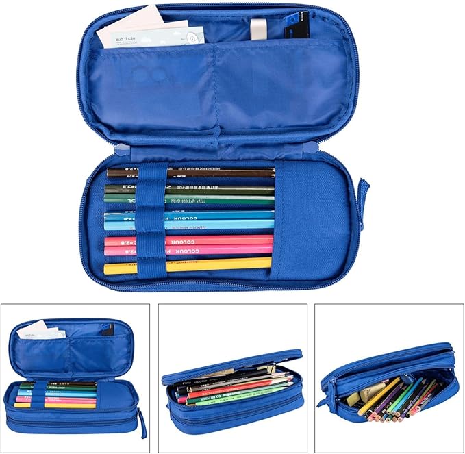 Nigmuye Custom Pencil Case Personalized Add Photo Text Pen Bag Large Capacity - Image 6