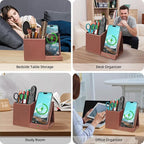 TopMade Wireless Charger with Pen Holder, Home Office Supplies Desk Accessories - Image 5