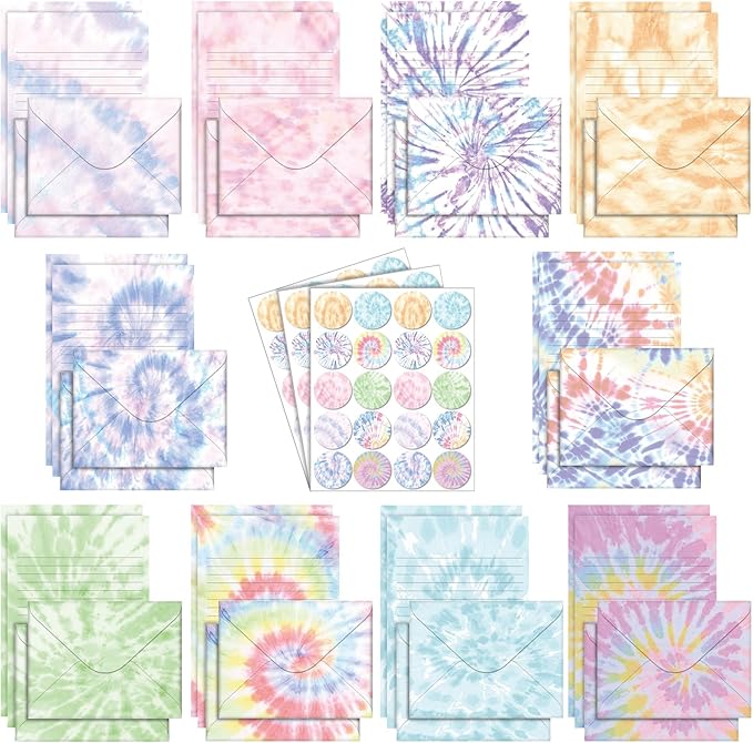 TaoBary 160 Pcs Stationery Paper Set 50 Double Sided Stationery Papers by TaoBary