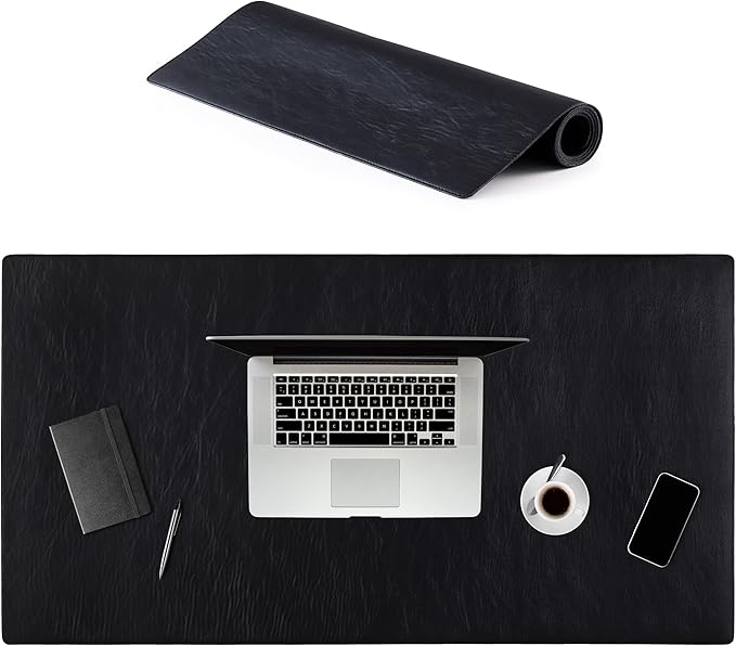 Node Leather - Genuine Leather Desk Pad - Executive Real Leather Desk Mat - by NodeLeather