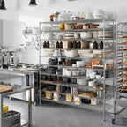 Regal Altair 21" Deep x 72" Wide x 86" Height Wire Shelving Kit | 10-Tier | NSF - Image 7