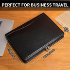 Geslun Personalized Vegan Leather Portfolio, Legal Size 8.5 x 14 Pad Holder - Image 5