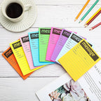 Geyee 9 Pieces Telephone Message Sticky Notes Pads 4 x 5 Inch Assorted Neon - Image 4