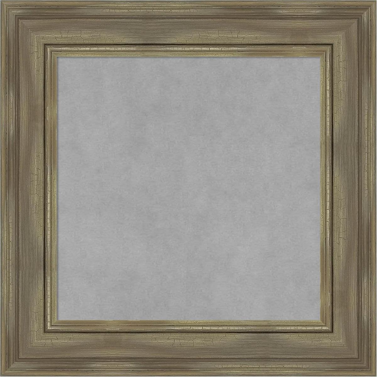 Amanti Art Grey Framed Magnetic Board 22x22 Small Vision Board