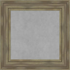 Amanti Art Grey Framed Magnetic Board 22x22 Small Vision Board by AmantiArt