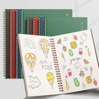 EMSHOI Dotted Journal Spiral Notebook 5.7" x 8.22" - Image 8