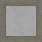 Amanti Art Grey Framed Magnetic Board 27x27 Medium Vision Board by AmantiArt