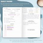 Clever Fox Self-Care Journal Pocket – Daily Reflection Notebook – Mental Health - Image 3