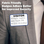 Threshold Visitor Badge Sign-in Book | Name Tag Stickers | Hospital, & - Image 4