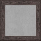 Amanti Art Black Framed Magnetic Board 26x26 Medium Vision Board by AmantiArt