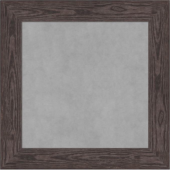 Amanti Art Black Framed Magnetic Board 26x26 Medium Vision Board by AmantiArt