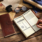 Eaasty 2 Pcs Leather Hunting Log Book Elk Hunting Journal Notebook - Image 4