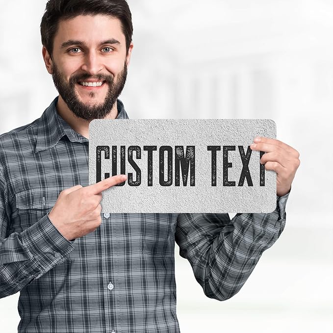 Custom Sign, Custom Street Sign, 11 Font Colors, 13 Font Styles, 4 Hole Options - Image 2