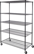 Seville Classics UltraDurable Heavy Duty NSF Solid Steel Wire Rack Storage Unit by SevilleClassics