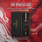 Scriveiner Deep Crimson Red Fountain Pen - Image 8