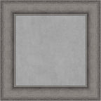 Amanti Art Grey Framed Magnetic Board 16x16 X-Small Vision Board by AmantiArt