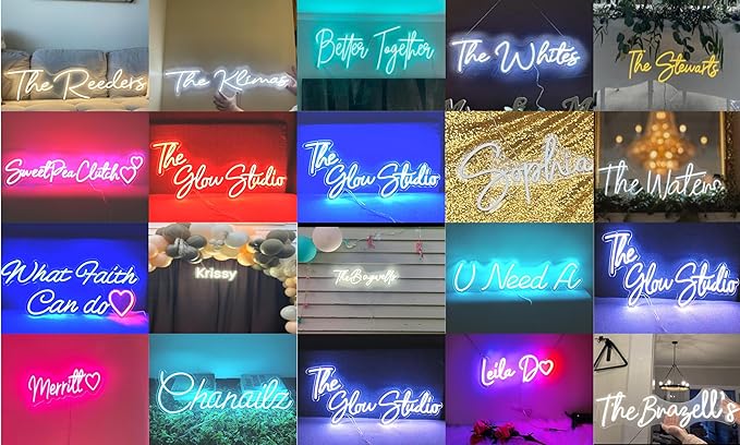 Custom Neon Sign, Neon Sign Customizable - Image 4