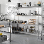 Regal Altair 18" Deep x 72" Wide x 74" Height Wire Shelving Kit | 4-Tier | NSF - Image 6