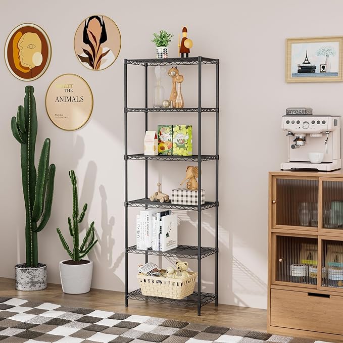 SINGAYE Shelf Closet Wire Shelving：Adjustable Metal Unit - Image 2