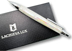 LACHIEVA LUX Mother of Pearl Mechanical Pencil 0.7mm, Elegant Metal Pencil - Image 2