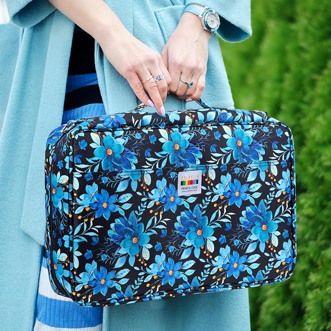 YOUSHARES Big Capacity Colored Pencil Case - Image 5