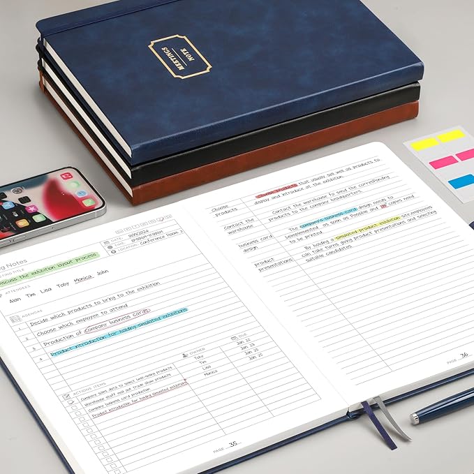 EMSHOI Meeting Notebook for Work - Image 7