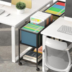 Sbanmao Rolling File Cart, Mobile File Cabinet - Image 5