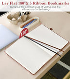 PAIBAS Graph Notebook for Women Men, 160 Pages Grid Paper, Graphing Notebooks - Image 5