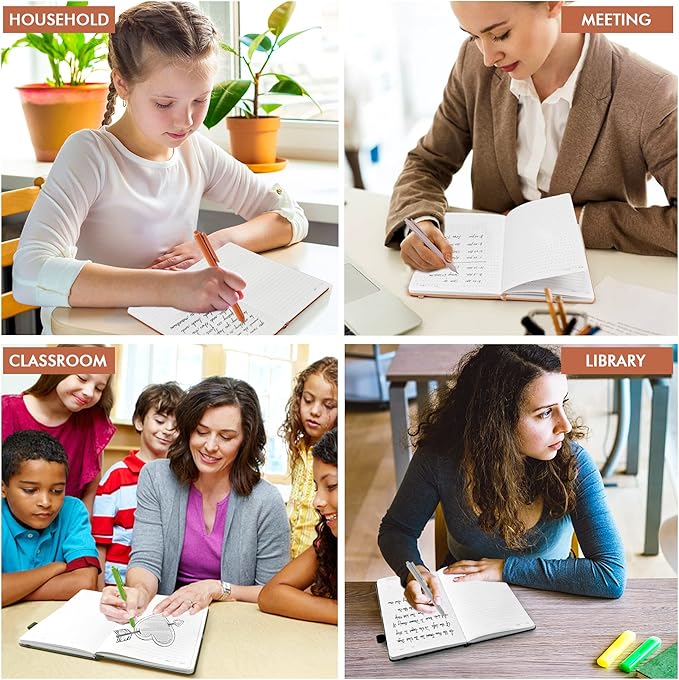 feela Journal Notebook Bulk for School, Hardcover Business Classic Ruled Lined - Image 7