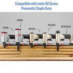 meite 21 Gauge Upholstery Staples, 1/2-Inch Crown - Image 5