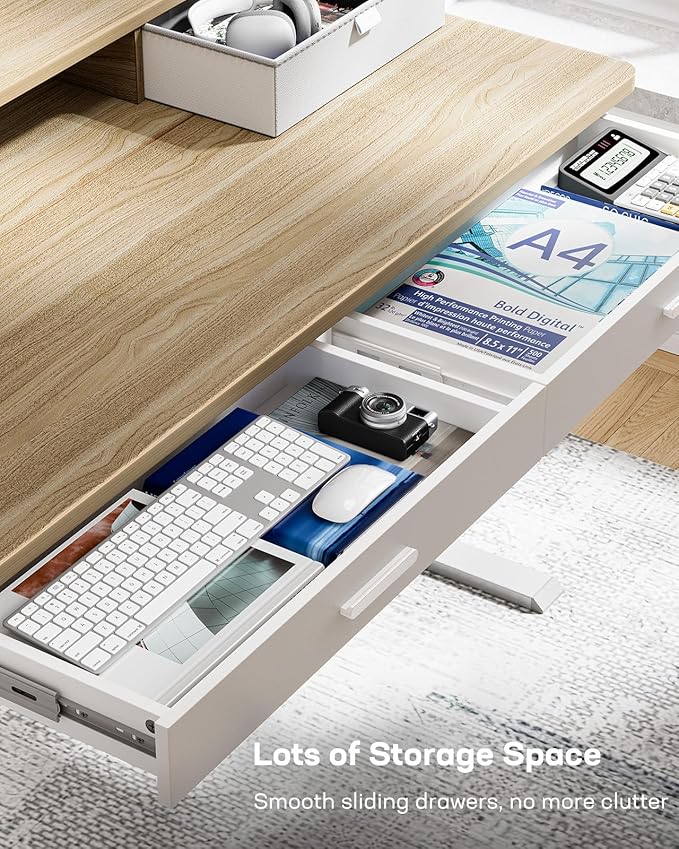 HUANUO 55 x 30 inch Electric Standing Desk - Image 4