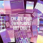 BearBoss Purple Cardstock Paper 8.5x11 50 Sheets, Heavyweight 92lb Cover - Image 4