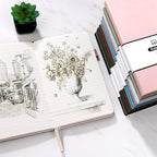 Annecy Lined Journal Notebook, Hardcover Leather Journal - Image 2