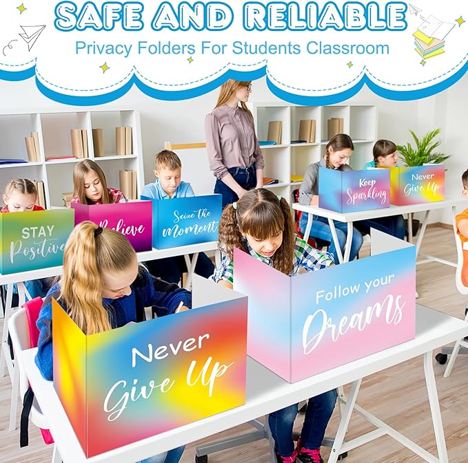 Honoson 24 Pcs Bulk Inspirational Privacy Folders - Image 6