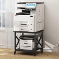 Fannova 2 Tier Large Printer Stand, 23.6 x 23.6 x 22.6 Inches Square Printer by Fannova