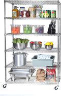 Seville Classics UltraDurable Heavy Duty NSF Solid Steel Wire Rack Storage Unit by SevilleClassics