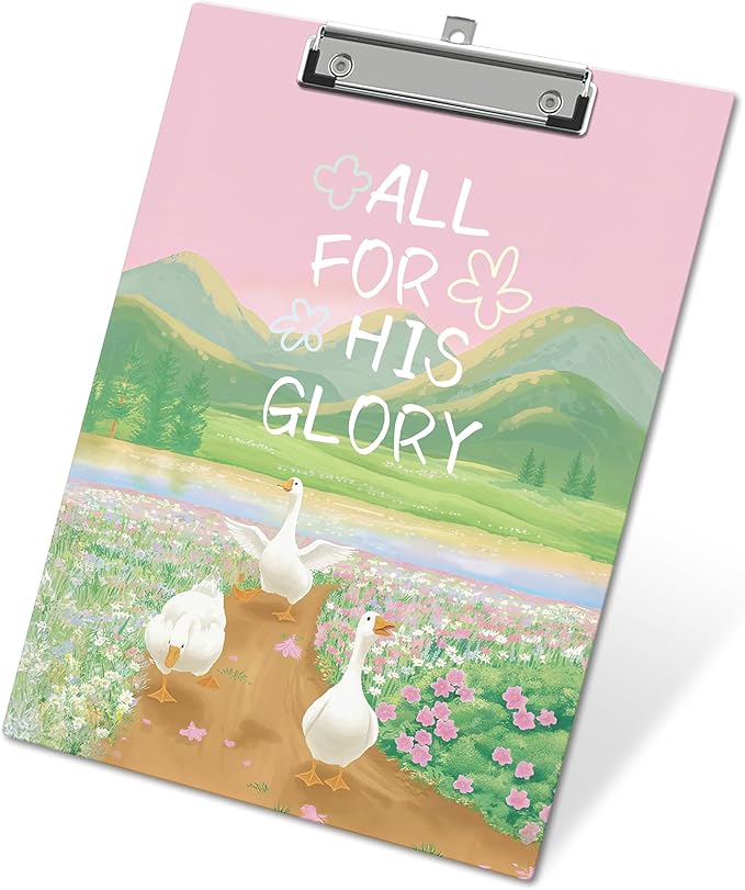 APIILVPQ Silly Goose Clipboard，Bible Verse Clipboards by Unknown