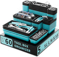 FLYVOLE Tool Box Organizer Tray, Toolbox Desk Drawer Organizer, Tool Box Tray by FLYVOLE