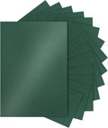 Silunkia 28 Sheets Christmas Green Shimmer Cardstock 8.5 x 11 Craft Paper by Silunkia