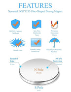 Neosmuk Rare Earth Magnets, Super Strong Magnet Heavy Duty - Image 3